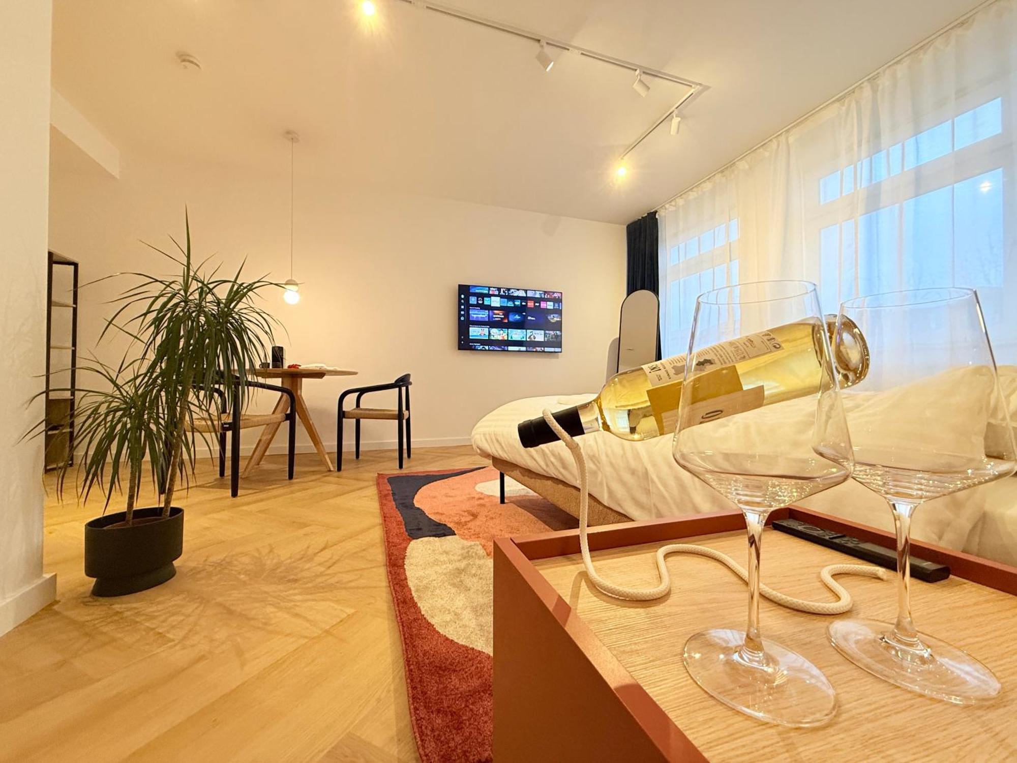 Stayzz By Homyzz - Modern Studios Alsterdorf -Winterhude- Stadtpark ฮัมบูร์ก ภายนอก รูปภาพ