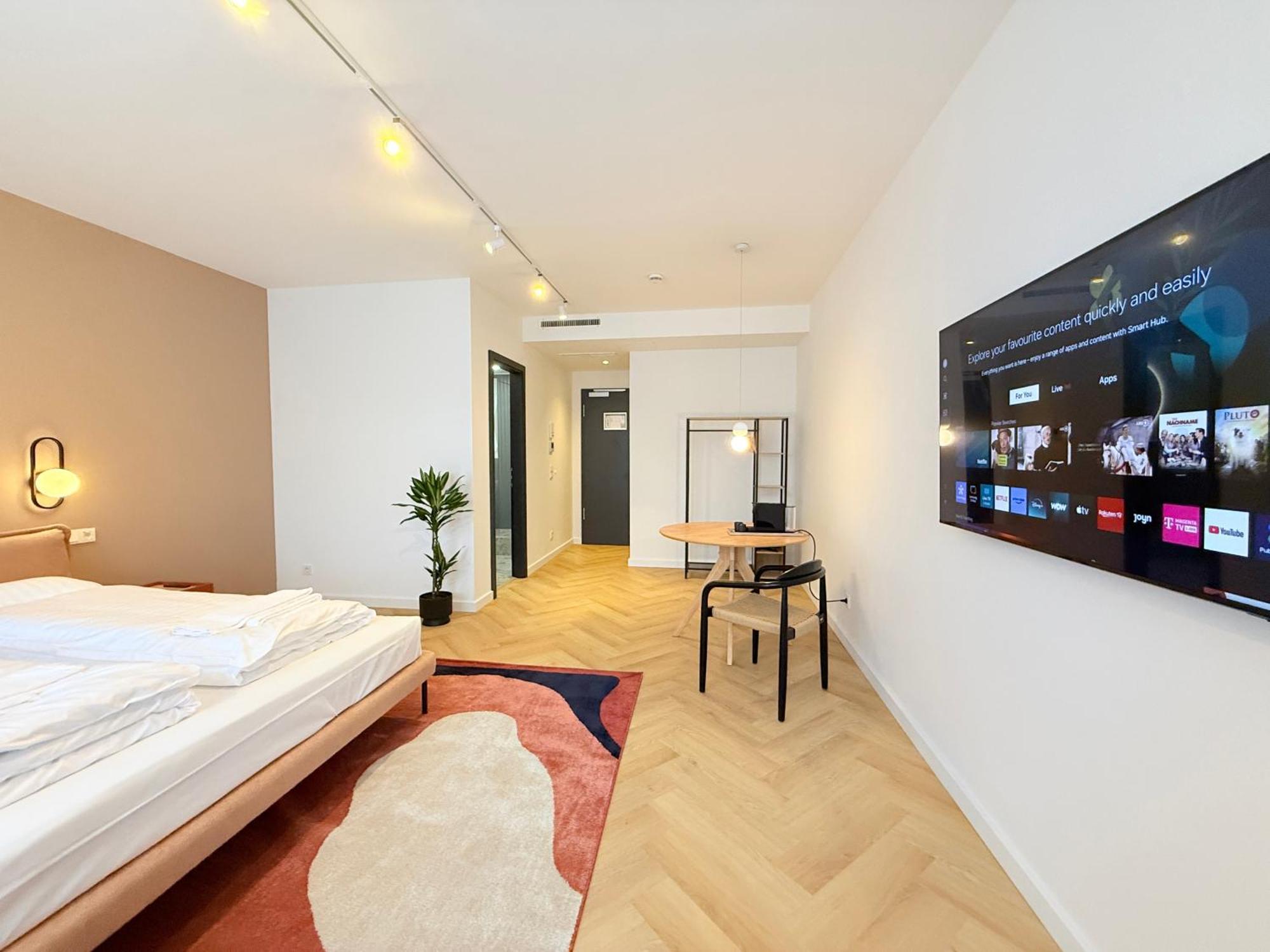 Stayzz By Homyzz - Modern Studios Alsterdorf -Winterhude- Stadtpark ฮัมบูร์ก ภายนอก รูปภาพ
