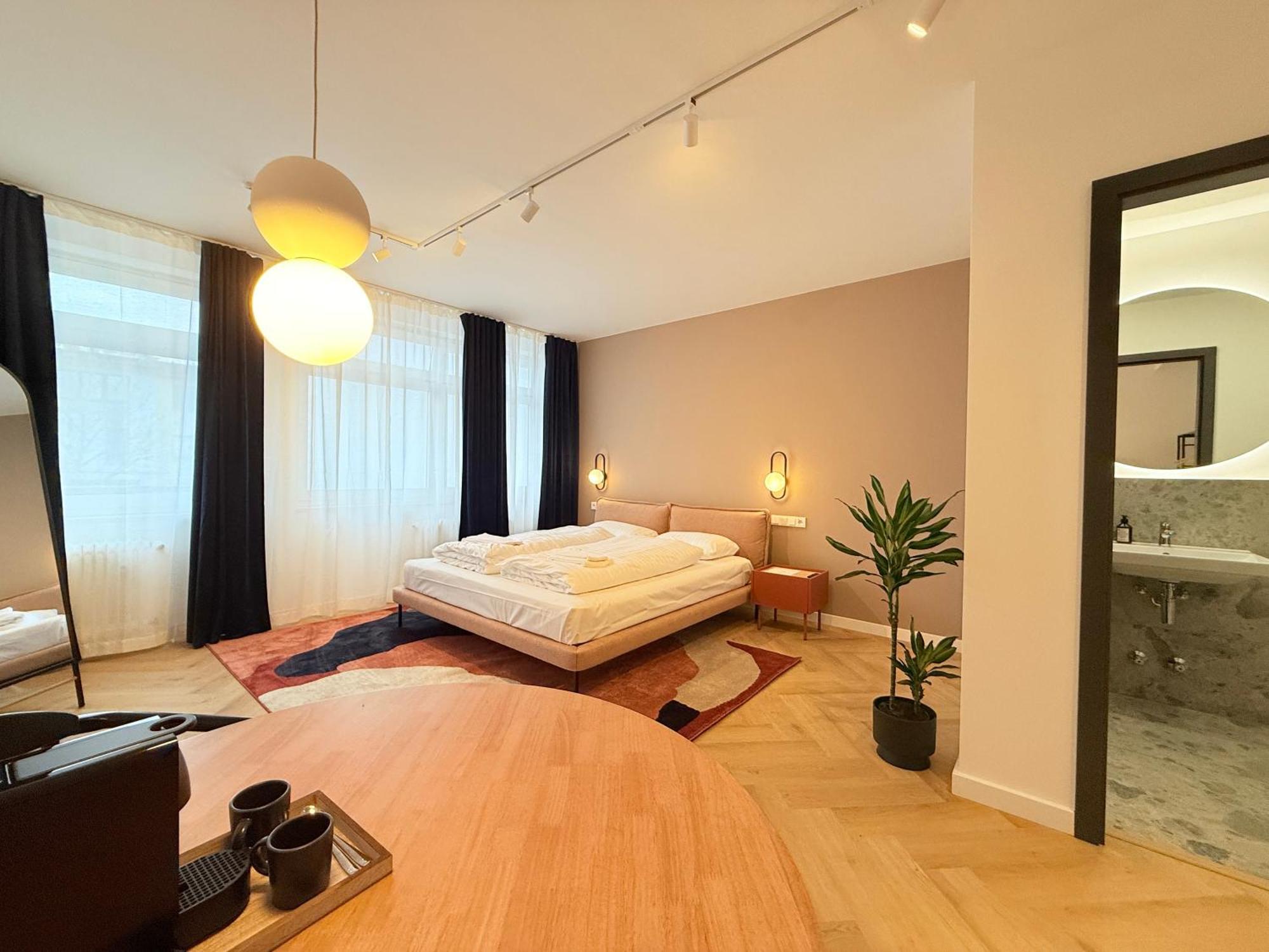 Stayzz By Homyzz - Modern Studios Alsterdorf -Winterhude- Stadtpark ฮัมบูร์ก ภายนอก รูปภาพ